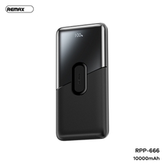 Pin sạc nhanh 33w REMAX RPP-666 10.000mAh QC3.0+PD33W+22.5W, có màn hình led hiển thị chính hãng [BH: 1 NĂM]