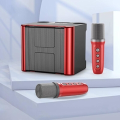 Loa bluetooth karaoke YOSD YS-111 kèm 2 micro không dây cực hay xách tay chính hãng [BH 6 tháng]