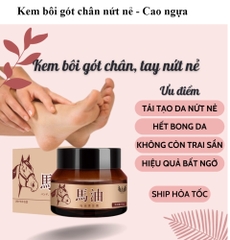 Kem cao ngựa, trị nứt nẻ toàn thân, tay chân, gót chân
