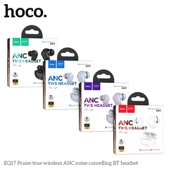Tai nghe bluetooth khử tiếng ồn HOCO EQ17 True Wireless ANC V5.4 chính hãng [BH 1 năm]
