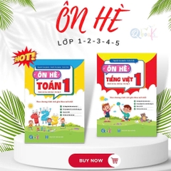Sách tự học ôn hè cho bé tiểu học (lớp 1-5)