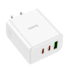 Cóc sạc nhanh 40w HOCO C126 (1 cổng usb QC3.0 vs 2 cổng type-c) 2C1A đa năng chính hãng [BH: 1 NĂM]