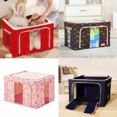 Túi giỏ đựng chăn màn khung sắt mẫu mới tiện lợi [BH: NONE]