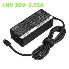 Cục sạc nhanh LNV Type C 65w 20V-3.25A [BH: 1 năm]
