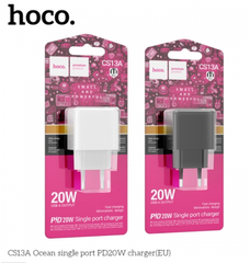 Cóc sạc nhanh 20W HOCO CS13A (1 cổng type-c) chính hãng [BH 1 NĂM]
