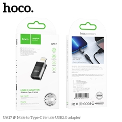 Bộ chuyển đổi Hoco UA17 iP sang Type-C chính hãng [BH: 1 NĂM]