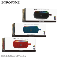 Loa bluetooth BOROFONE BR46 phiên bản thể thao kèm đèn led siêu đẹp chính hãng [BH 1 Năm]