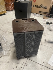 Loa kéo 3 tấc SoundBox 1216G kèm 2 micro không dây siêu hay hát karaoke [BH 6 tháng]