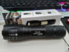 Đèn pin Police H352-29 / 806  Cob light flashlight Japan kiểu T6-29 siêu sáng Zoom X2000 [BH 1 tuần]