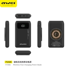 Pin sạc nhanh 22.5w không dây Awei P156K 10.000mAh dự phòng chính hãng - QC22.5W / wireless 15W / PD 20W [Bh: 12 Tháng]