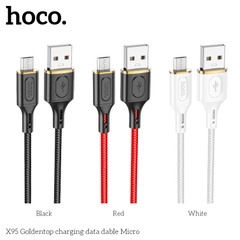 Cáp sạc truyền dữ liệu X95 cổng Micro [BH 1 NĂM]