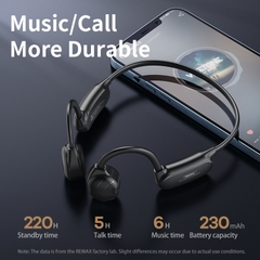 Tai nghe bluetooth Remax RB-S33 choàng cổ, thể thao chống rớt V5.0 (dẫn truyền âm thanh qua xương) chính hãng [BH: 1 NĂM]