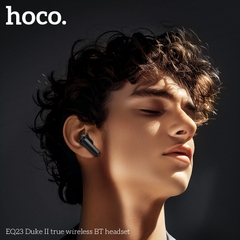 Tai nghe bluetooth HOCO EQ23 True Wireless V5.4 40mAh/400mAh kiểu dáng airpods chính hãng [BH 1 NĂM]