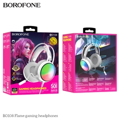 Tai nghe có dây 3.5 chụp tai Gaming BOROFONE BO108 phích cắm USB + 3.5 dài 2M kèm mic headphone chính hãng [BH: 1 NĂM]