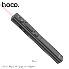 Bút điều khiển từ xa không dây Bluetooth lật trang PPT Hoco GM201 chính hãng [BH 1 năm]
