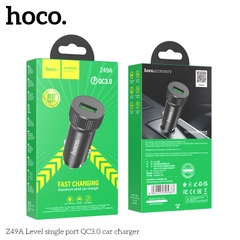 Cóc sạc xe hơi HOCO Z49A 1 cổng USB QC3.0 chính hãng [BH 1 NĂM]