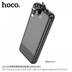 PIN SẠC DỰ PHÒNG HOCO J114 10.000mAh CÓ MÀN LCD CHÍNH HÃNG [BH 1 NĂM]