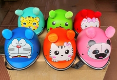 Nón bảo hiểm nửa đầu TAI GẤU cho bé 2 - 6 tuổi hoạt hình
