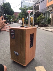 Loa kéo karaoke Kiomic K123 2 micro không dây siêu hot loa bass 3 tấc [BH 6 tháng]
