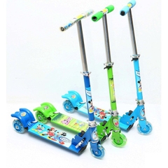 Xe Scooter, Xe Chòi Chân Cho Bé 3 Bánh Phát Sáng (trước 1 bánh)