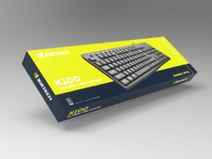 Bàn phím có dây JERTECH K100 văn phòng Business Office chính hãng [BH 1 năm]