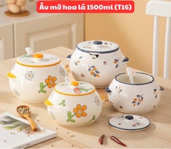 Thố sứ đựng mỡ 1500ml [BH: None]