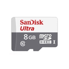 Thẻ nhớ micro 8GB Sandisk ultra class 10, speed up to 100mb/s full box - Vỉ có thể thay đổi tùy lô[BH: 1 năm]