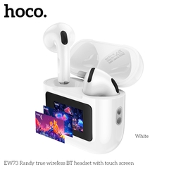 Tai nghe bluetooth HOCO EW73 True Wireless V5.4 30mAh/300mAh có màn hình cảm ứng kiểu dáng AIRPODS chính hãng [BH: 1 NĂM]