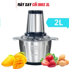 Máy xay thịt inox Kitchen Expert Food nhỏ gọn 2 lít tiện ích [BH: 1 THÁNG]
