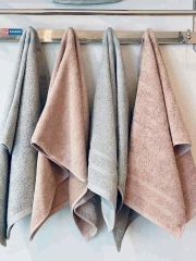 Combo 7 khăn tắm 33x85cm cotton xuất Hàn cap cấp