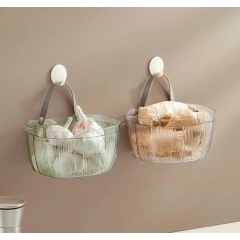 Giỏ trong suốt đựng hành, tỏi, chanh, ớt v.v dán tường, để bàn tiết kiệm diện tích [BH: None] 1l1b9