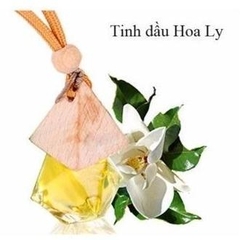 Tinh dầu hoa Ngọc Lan Tây/ Lily/ Cà Phê/ Nhài T13 treo ô tô 10ml- KHÁCH MUA HƯƠNG NÀO GHI CHÚ DÙM EM (KO GHI CHÚ VỀ NGẪU NHIÊN) [BH: NONE]