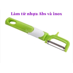 Dao bào, dụng cụ bào, gọt vỏ rau củ, trái cây có lỗ treo tiện lợi- màu xanh lá (BH: None) / pktn sale
