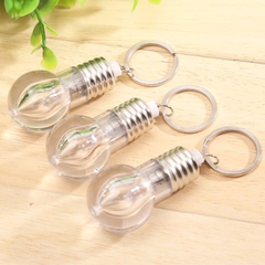 Móc khoá bóng đèn led đổi màu