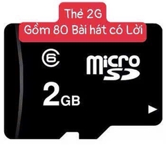 Thẻ nhớ 2Gb gồm 80 bài hát Phật giáo, nhạc về Mẹ, Đạo và Đời CÓ LỜI [BH: 1 NĂM]