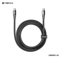 Cáp sạc nhanh 65W REMAX CB30 [C-C] Cáp Type C ra Type C 65W dài 1m2 chính hãng