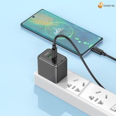 Cóc sạc nhanh 20w Hoco CS14 1U1C (1 cổng usb vs 1 cổng type-c) Chính Hãng [BH 1 NĂM]