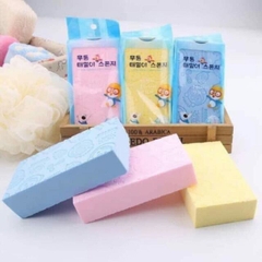 Bông tắm mút Hàn Quốc thần thánh siêu sạch cho bé