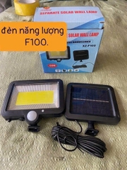 Đèn năng lượng cảm biến mặt trời mini F-100 [BH: 1 tháng]