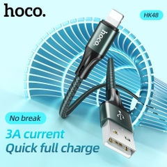 Cáp truyền dữ liệu sạc nhanh Hoco HK48 Ip cổng Lightning chính hãng [BH 1 NĂM]