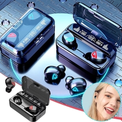 Tai nghe bluetooth v5.2 mini S10PRO, 2 tai kèm doc sạc, có màn hình hiển thị phần trăm pin [BH: 3 tháng] 4l6b10