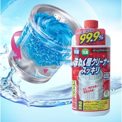Chai dung dịch vệ sinh, tẩy lồng máy giặt 400ml Nhật Bản siêu sạch, diệt khuẩn mới [BH: NONE]