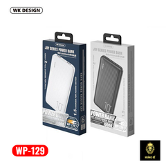 Pin sạc dự phòng Wekome WP-129 10.000mAh chính hãng [BH 1 năm]