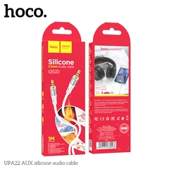 Cáp chuyển đổi âm thanh kỹ thuật số silicone UPA22 3.5mm ra 3.5mm chính hãng [BH: 1 NĂM]