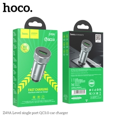 Cóc sạc xe hơi HOCO Z49A 1 cổng USB QC3.0 chính hãng [BH 1 NĂM]
