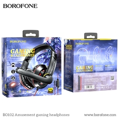 Tai nghe có dây 3.5 chụp tai Gaming BOROFONE BO102 jack 3.5 dài 1m2 kèm mic headphone chính hãng [BH: 1 NĂM]