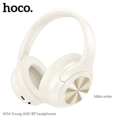 Tai nghe bluetooth chụp tai HOCO W54 Young ANC Khử tiếng ồn chủ động âm thanh nổi headphone chính hãng [BH 1 năm]