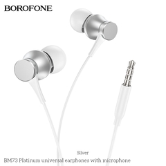 Tai nghe có dây 3.5 Borofone BM73 chính hãng [BH 1 NĂM]