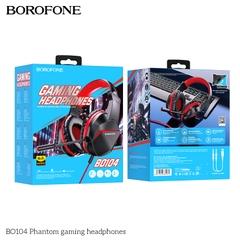 Tai nghe có dây 3.5 chụp tai Gaming BOROFONE BO104 jack 3.5 dài 1m2 kèm mic headphone chính hãng [BH: 1 NĂM]