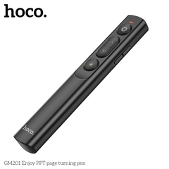 Bút điều khiển từ xa không dây Bluetooth lật trang PPT Hoco GM201 chính hãng [BH 1 năm]